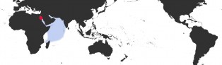Distribution Map of Mauritia grayana