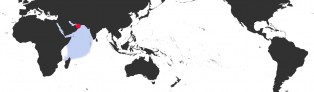 Distribution Map of Mauritia grayana 