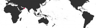 Distribution Map of Barycypraea teulerei Distribution Map of Barycypraea teulerei