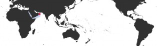 Distribution Map of Luria pulchra pulchra