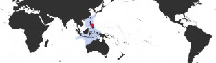 Distribution Map of Pustularia bistrinotata bistrinotata f. samarensis Distribution Map of Pustularia bistrinotata bistrinotata f. samarensis