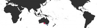 Distribution Map of Notocypraea comptonii