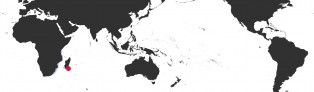 Distribution Map of Cribrarula esontropia francescoi Distribution Map of Cribrarula esontropia francescoi