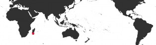 Distribution Map of Cribrarula pellisserpentis Distribution Map of Cribrarula pellisserpentis