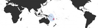 Distribution Map of Cribrarula catholicorum