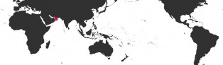 Distribution Map of Erronea succincta persica