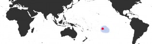 Distribution Map of Palmadusta oryzaeformis Distribution Map of Palmadusta oryzaeformis