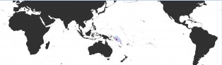 Distribution Map of Eclogavena coxeni Distribution Map of Eclogavena coxeni