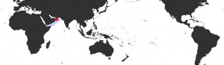 Distribution Map of Erosaria marginalis f. pseudocellata