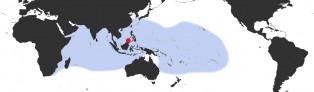 Distribution Map of Erosaria erosa erosa