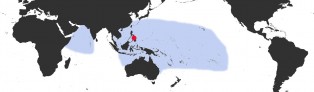 Distribution Map of Erosaria labrolineata Distribution Map of Erosaria labrolineata