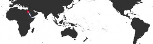 Distribution Map of Cypraea pantherina 