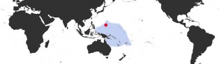 Distribution Map of Leporicypraea mappa viridis